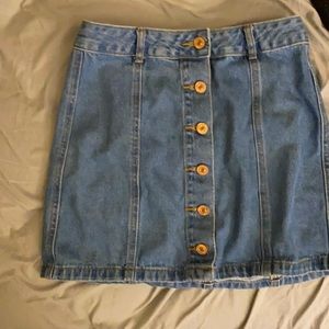 Denim skirt
